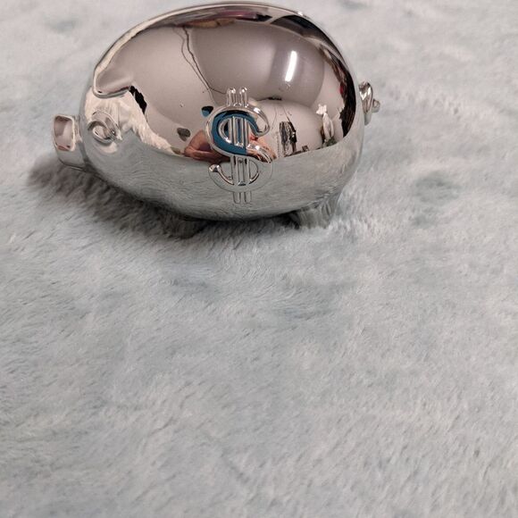 Pottery Barn NIB - Mini Piggybank with $ Embossed On Each Side - Picture 7 of 15